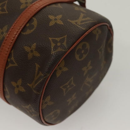 Louis Vuitton Papillon Handbag Monogram Canvas, BROWN, CANVAS, Handbag