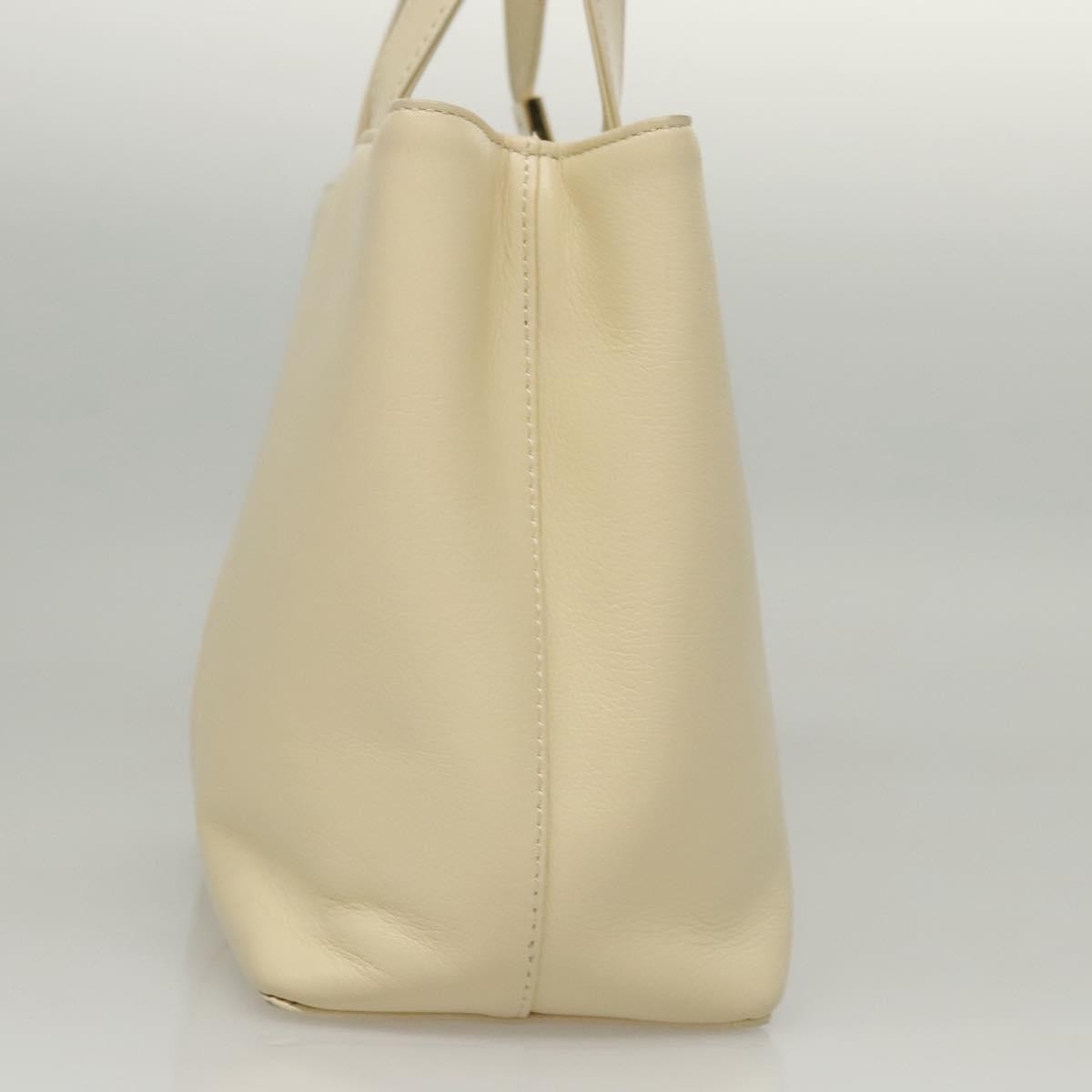 Burberry Vintage Handbag Leather, BEIGE, LEATHER, Handbag