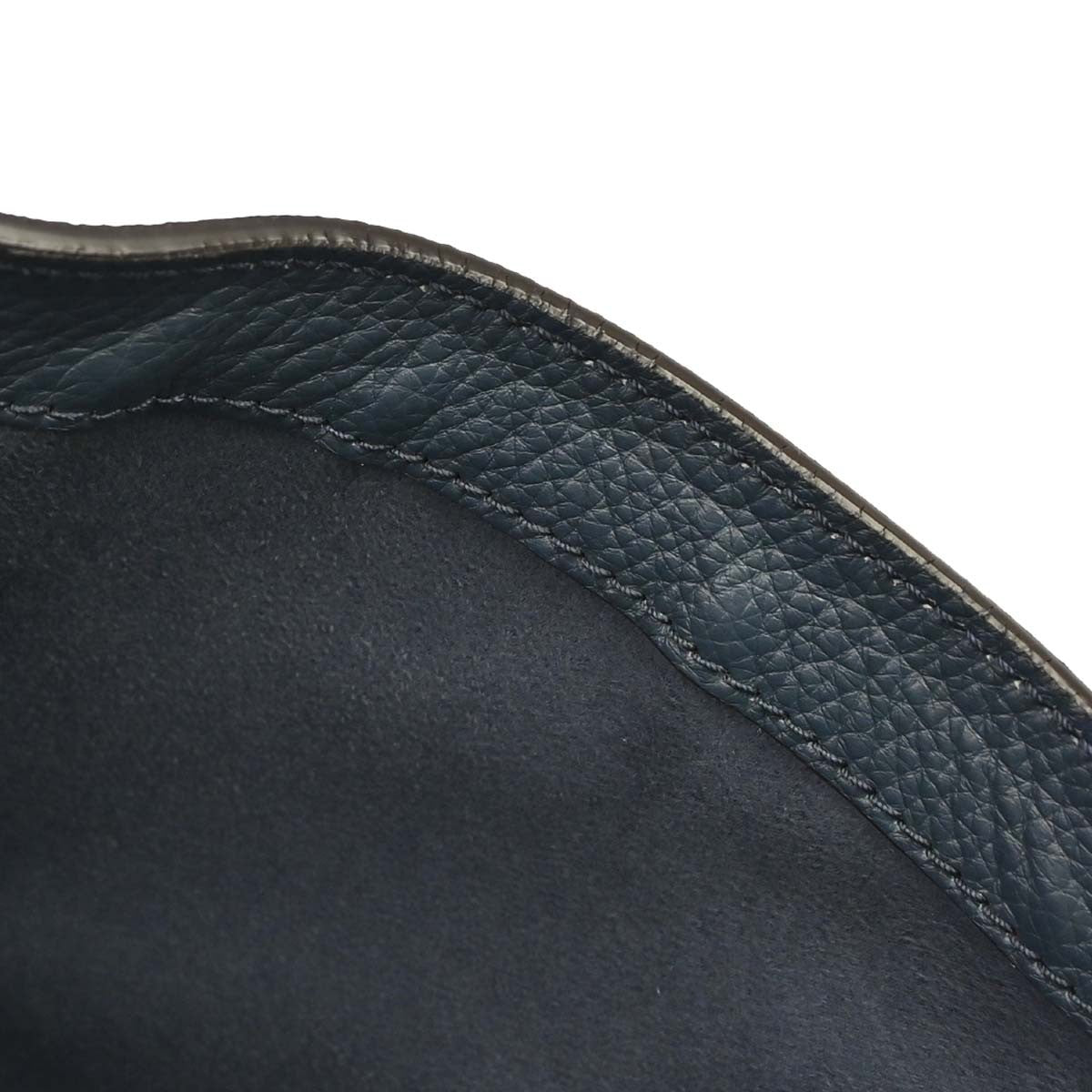 Celine Luggage Bag Grainy Leather, Navy, Leather, Handbag