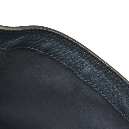 Celine Luggage Bag Grainy Leather, Navy, Leather, Handbag