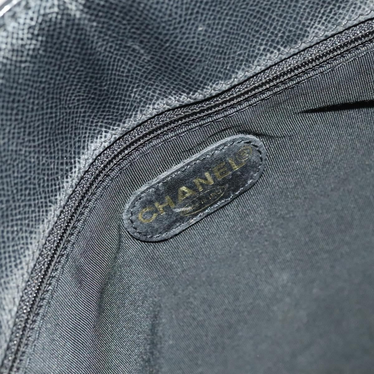 Chanel Vintage Tote Caviar, BLACK, LEATHER, Tote bag