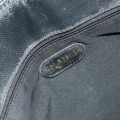 Chanel Vintage Tote Caviar, BLACK, LEATHER, Tote bag