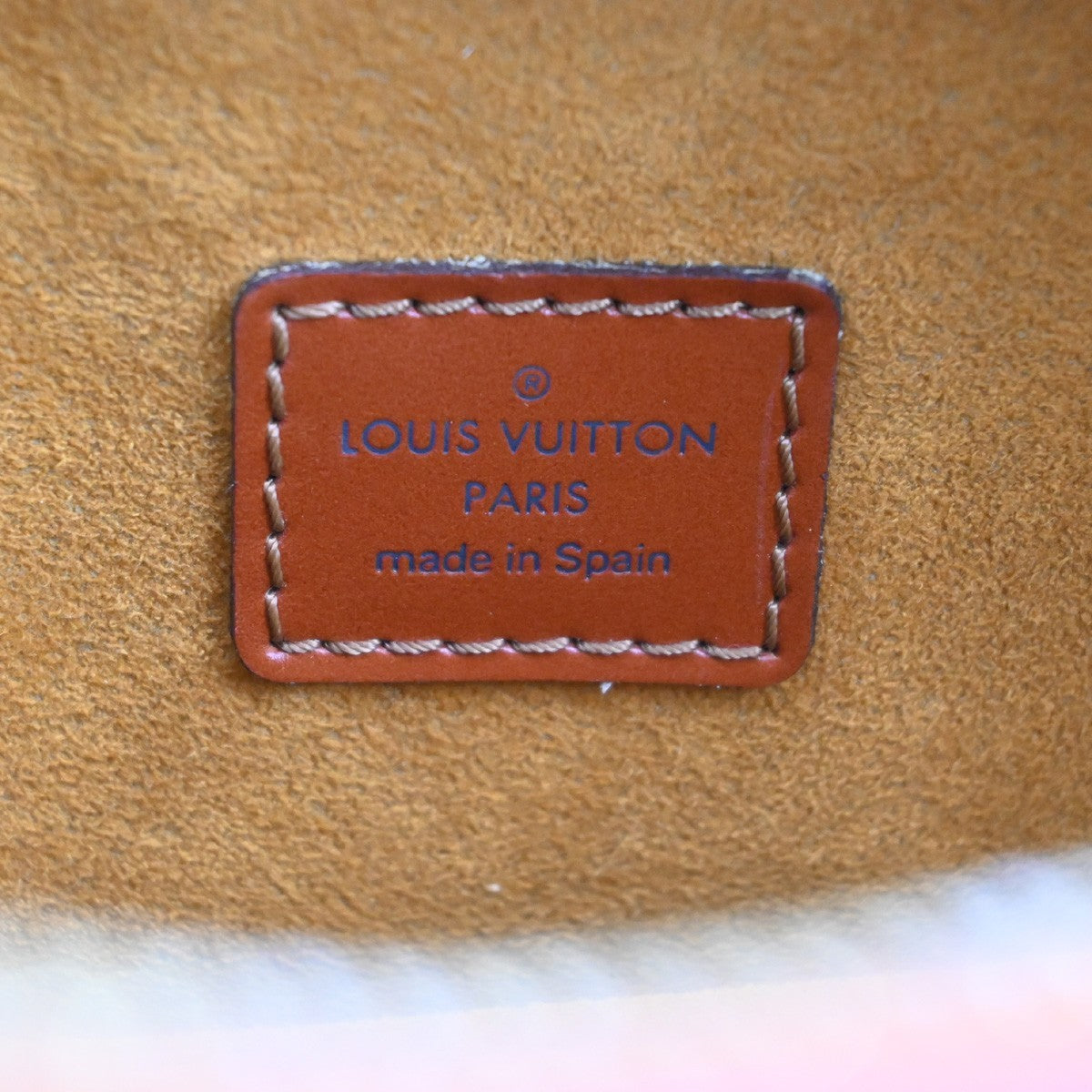 Louis Vuitton Voltaire Handbag Epi leather, BROWN, LEATHER, Handbag