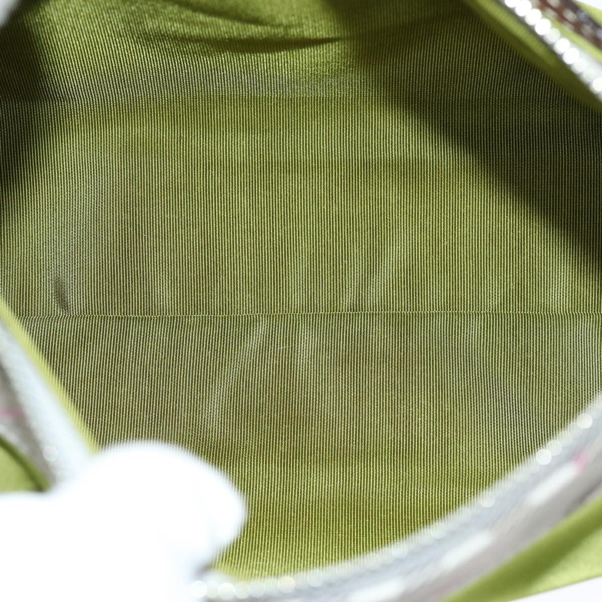 Burberry Nova check Pochette Nylon, GREEN, NYLON, Clutche & pouche