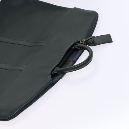 Louis Vuitton Garment Cover Taiga Leather, GREEN, LEATHER, Travel bag