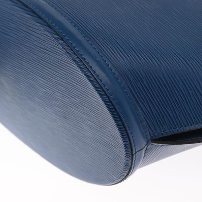 Louis Vuitton Saint Jacques Handbag Epi Leather, BLUE, LEATHER, Shoulder bag