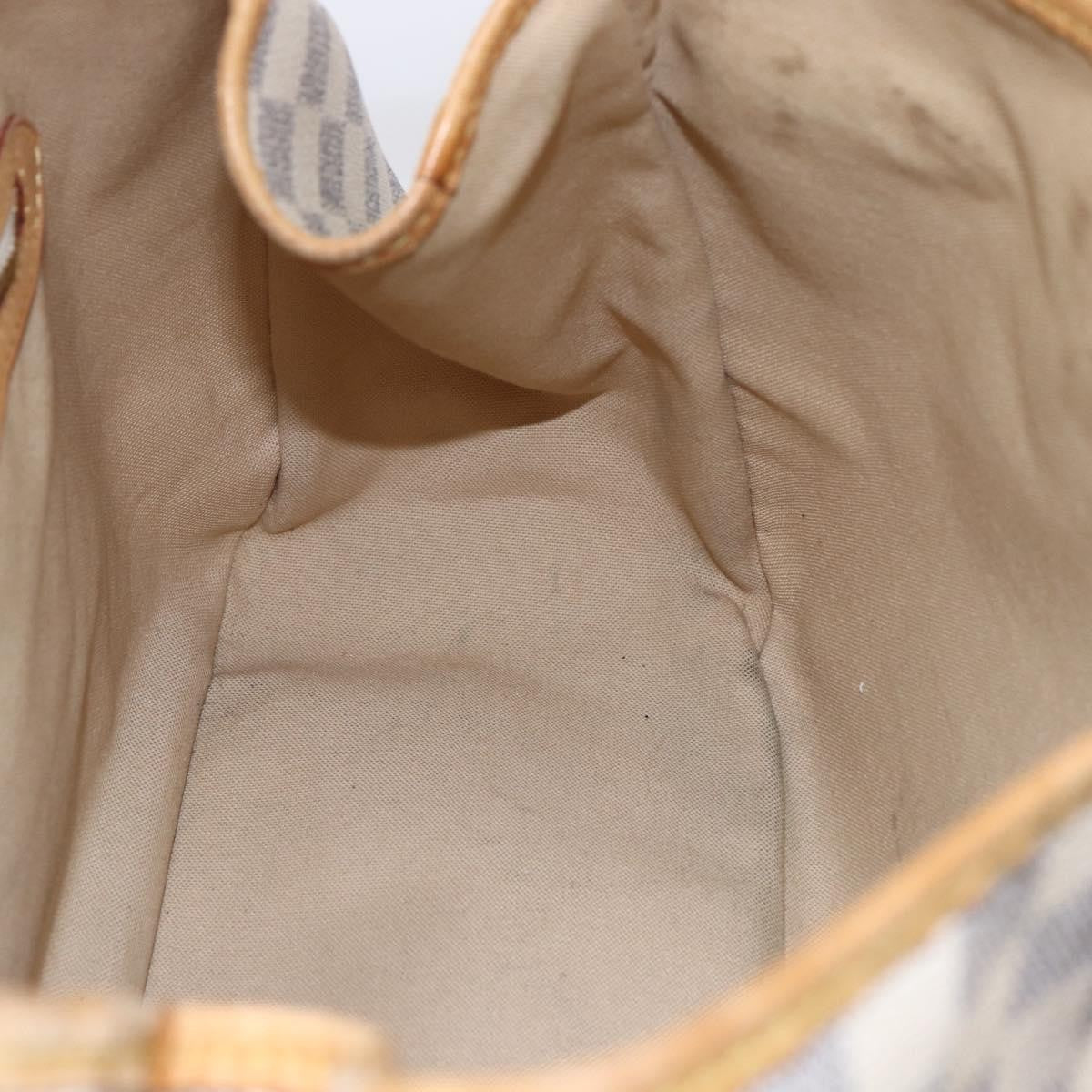 Louis Vuitton Batignolles Handbag Damier, WHITE, CANVAS, Tote bag