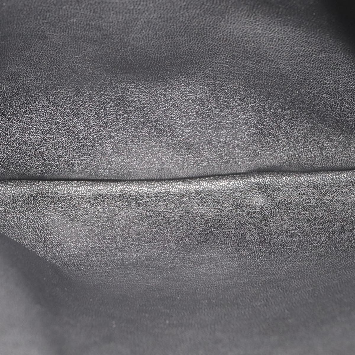 Prada Vintage Pouch Leather, BLACK, LEATHER, Clutche & pouche