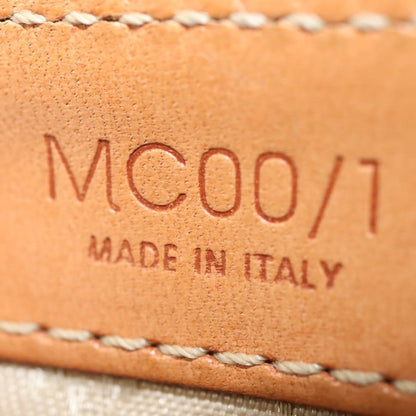 Celine Macadam Shoulder Bag Canvas, TURQUOISE, SUEDE, Shoulder bag