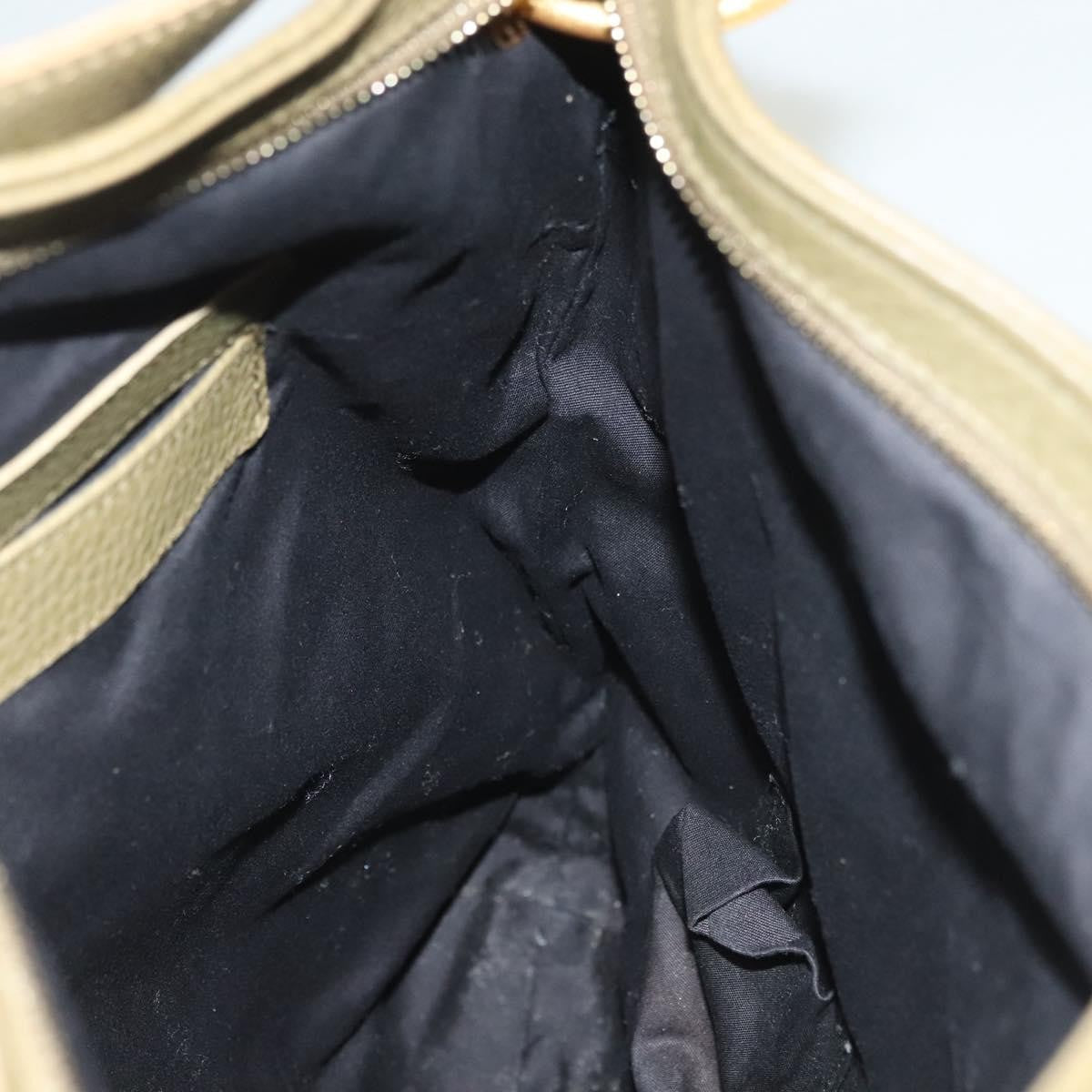 Bottega Veneta Vintage Shoulder Bag Canvas, BEIGE, CANVAS, Shoulder bag