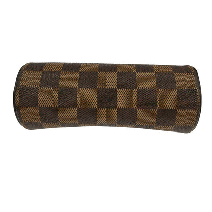 Louis Vuitton Papillon Pochette Damier, BROWN, CANVAS, Clutche & pouche