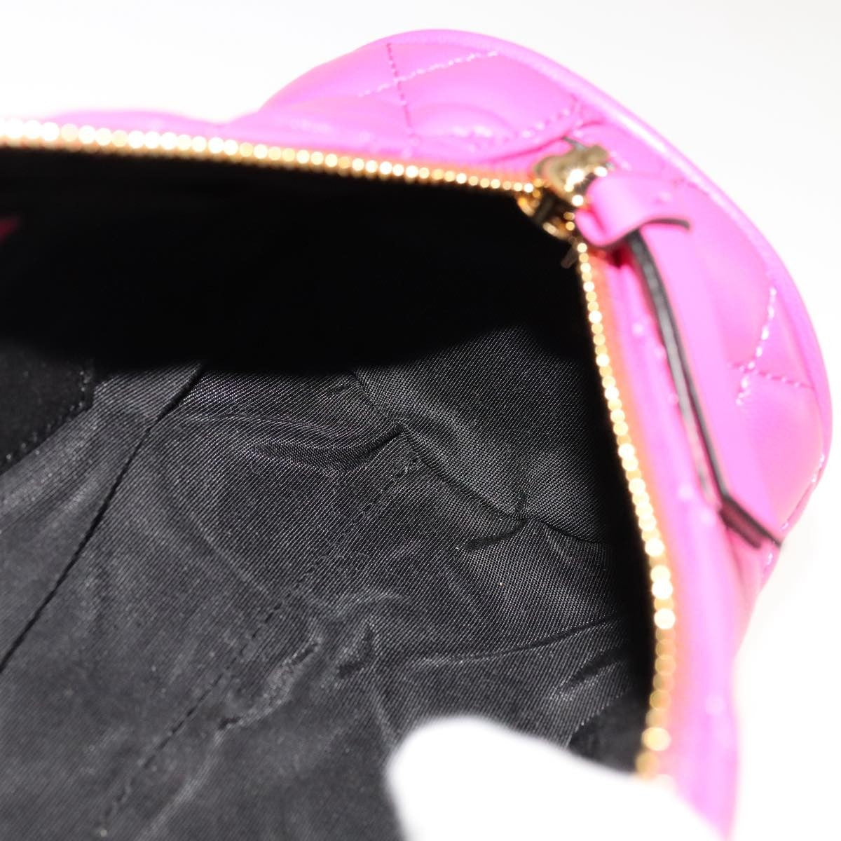 Versace Medusa Shoulder Bag Leather, PINK, LEATHER, Shoulder bag