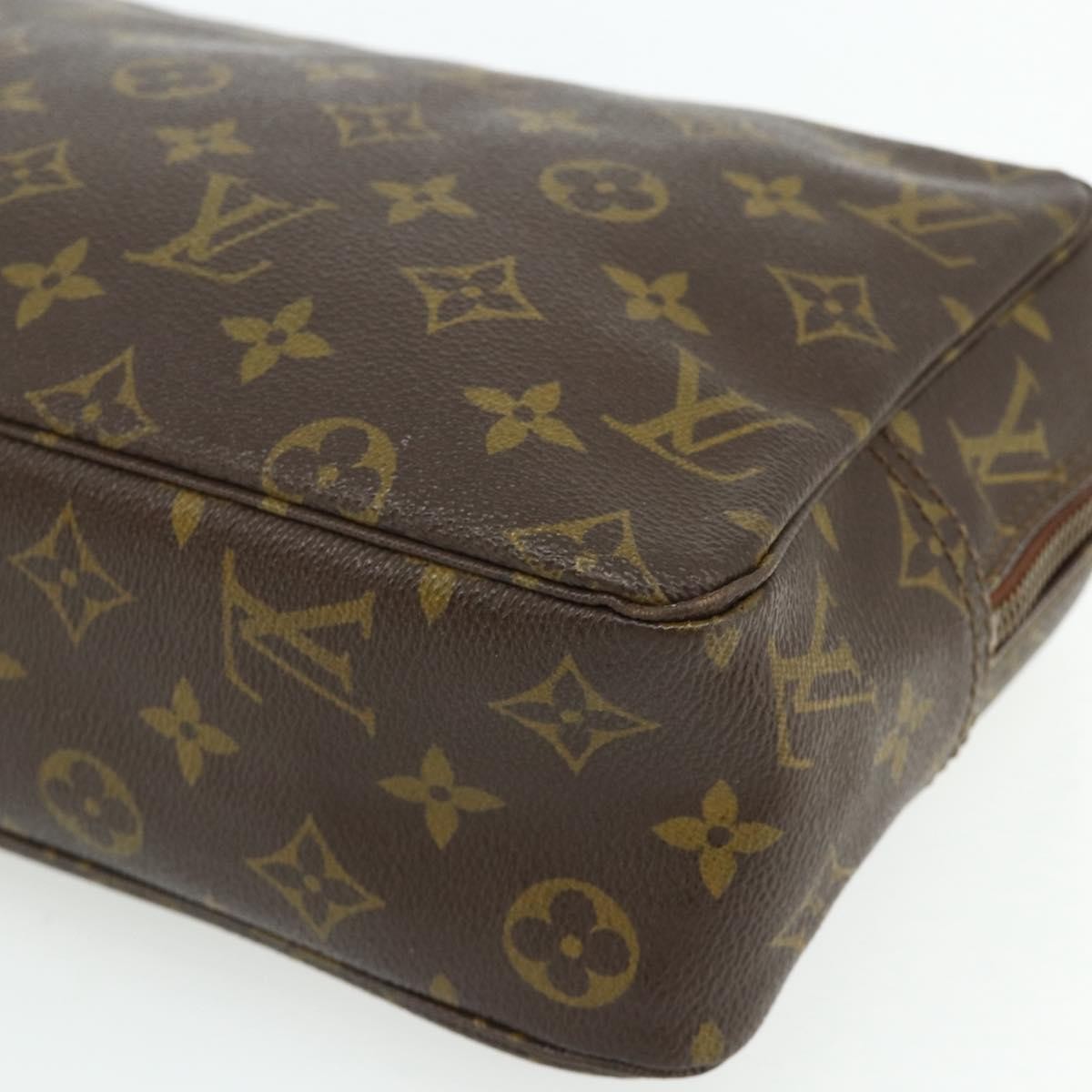 Louis Vuitton Trousse Toilette Monogram Canvas, Brown, Canvas, Clutch
