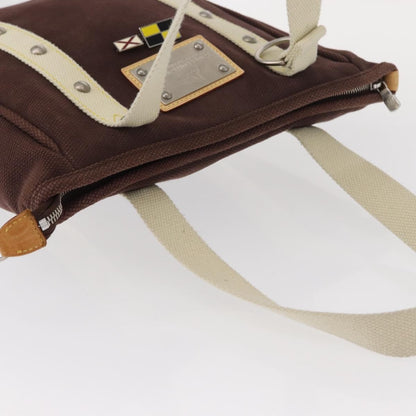 Louis Vuitton Antigua Tote Canvas, BROWN, CANVAS, Tote bag