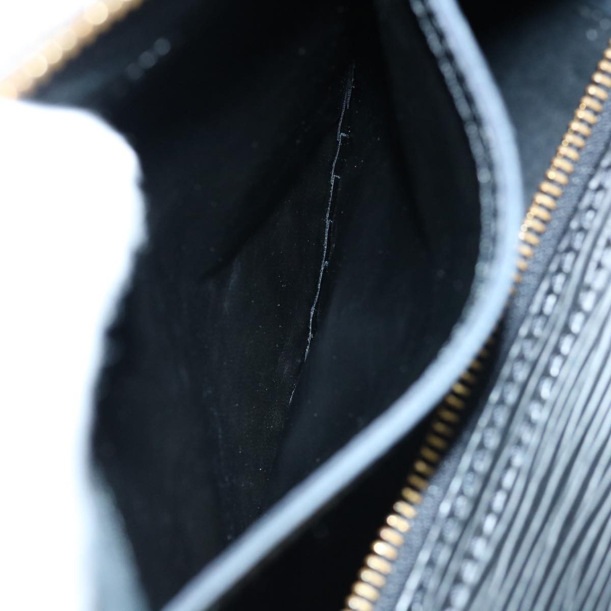 Louis Vuitton Speedy Handbag Epi Leather, BLACK, LEATHER, Handbag