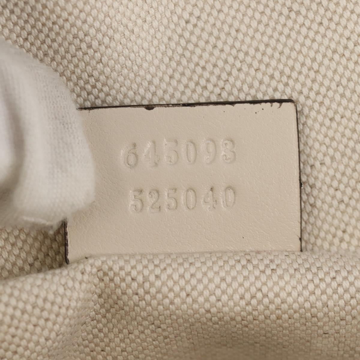 Gucci Front Pocket Belt Bag GG Embossed Perforated Leather, WHITE, CANVAS, Shoulder bag