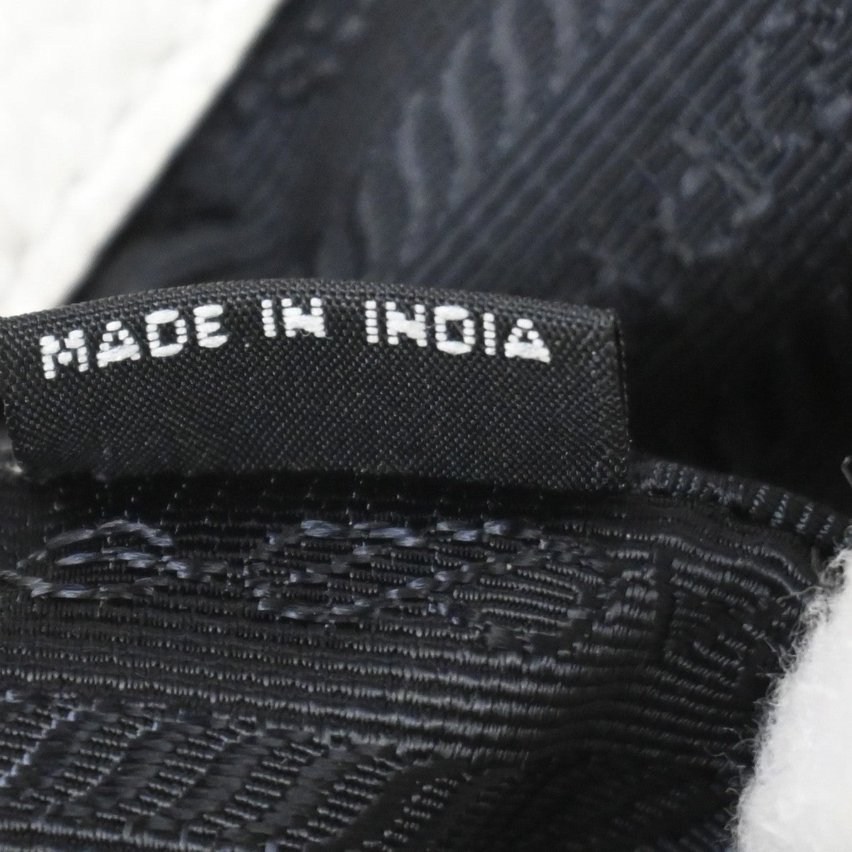 Prada Vintage Tote Leather, WHITE, LEATHER, Tote bag