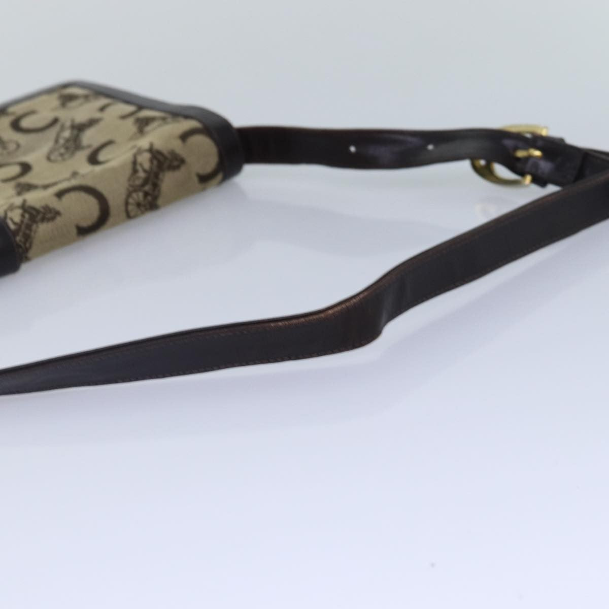 Celine Sulky Clutch Bag Canvas, BEIGE, CANVAS, Clutche & pouche