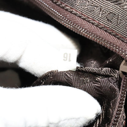 Prada Boston Bag Quilted tessuto, BROWN, NYLON, Travel bag