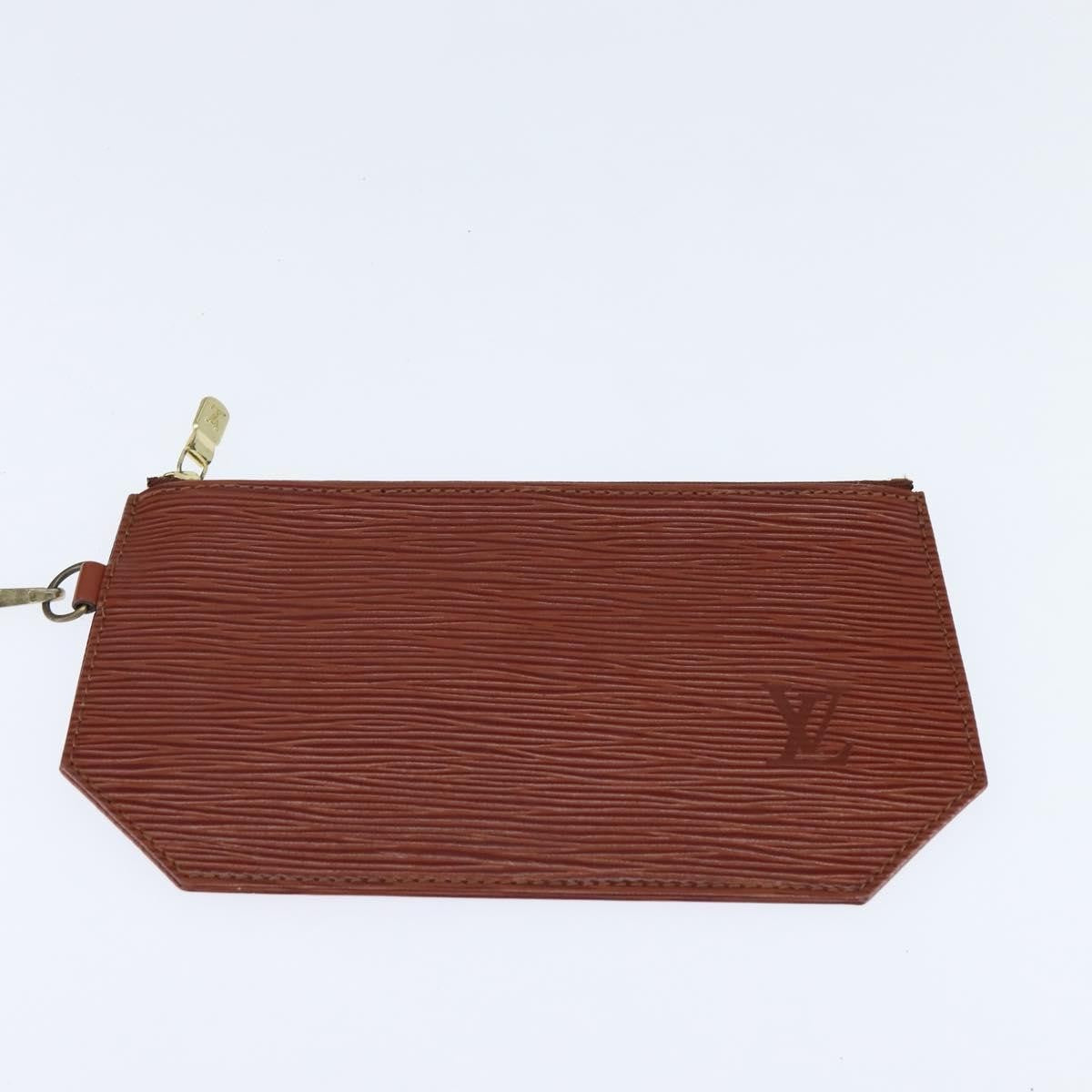 Louis Vuitton Vintage Sac d'Epaule Handbag Epi Leather, BROWN, LEATHER, Shoulder bag