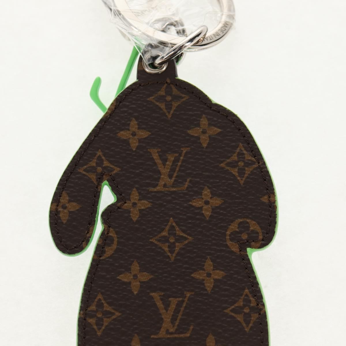 Louis Vuitton Rabbit Bag Charm Epi Leather and Fur, BLUE, LEATHER, Charms and Keychains