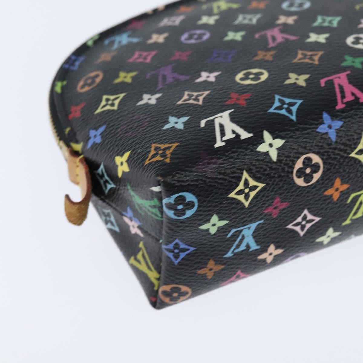 Louis Vuitton Cosmetic Pouch Monogram Multicolor, MULTICOLOUR, CANVAS, Clutche & pouche