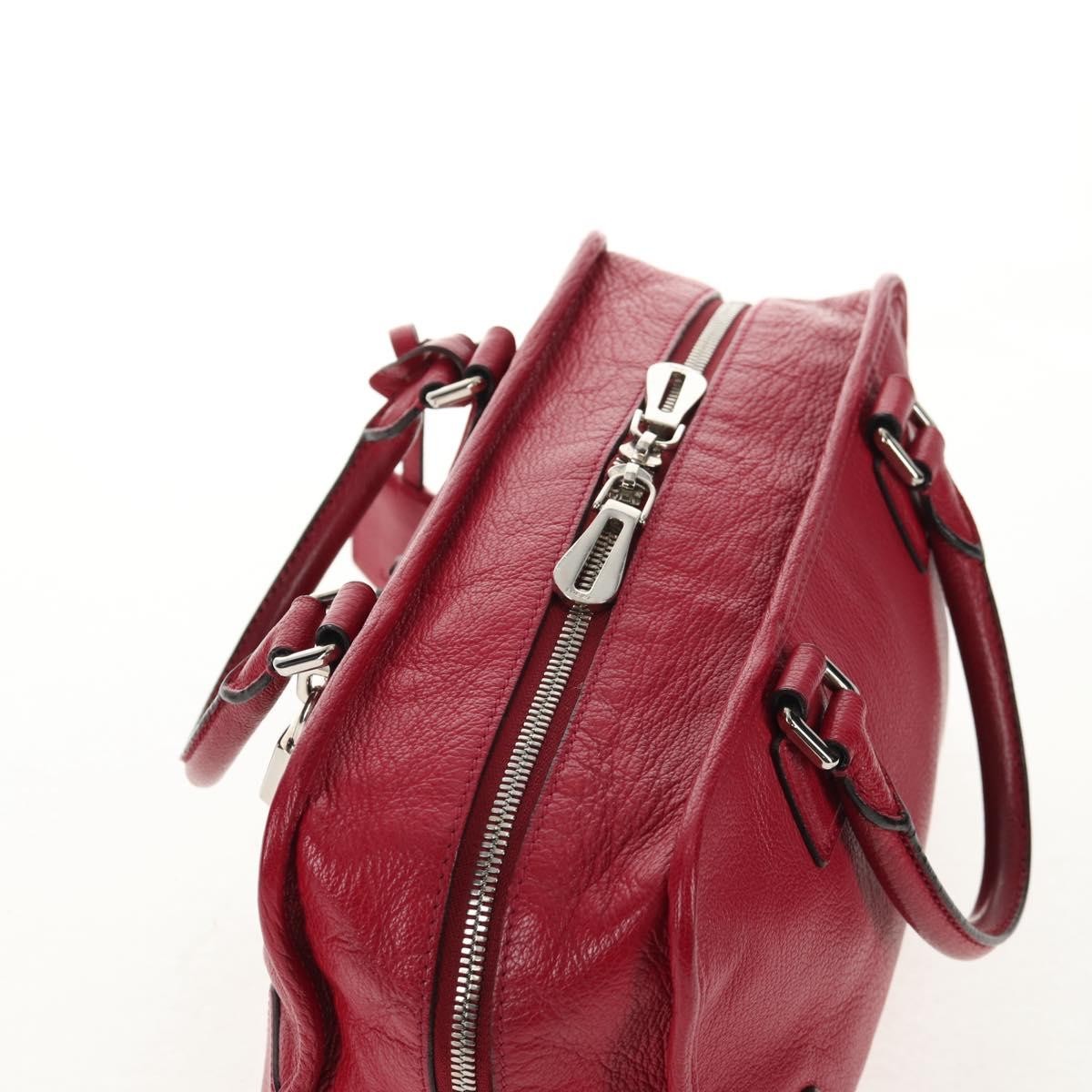 Loewe Amazona Bag Leather, RED, LEATHER, Handbag