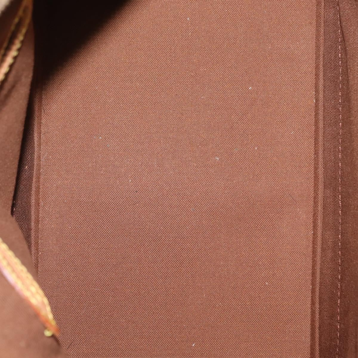 Louis Vuitton Alma Handbag Monogram Canvas, BROWN, CANVAS, Handbag