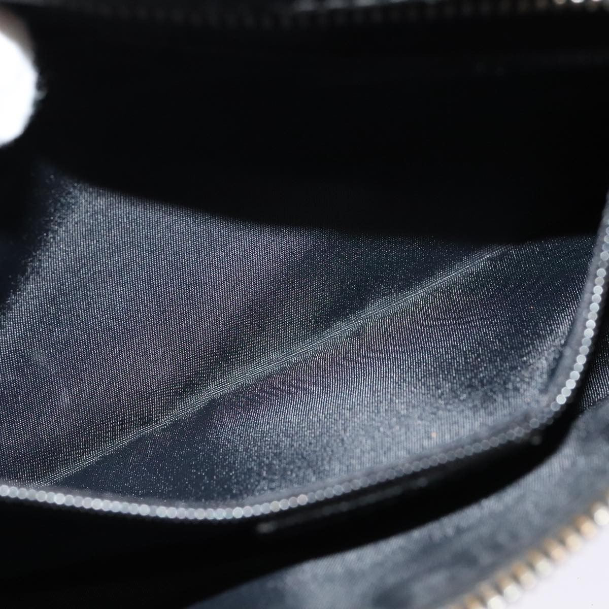 Christian Dior Vintage Street Chic Shoulder Handbag Diorissimo Canvas with Leather, BLACK, CANVAS, Shoulder bag