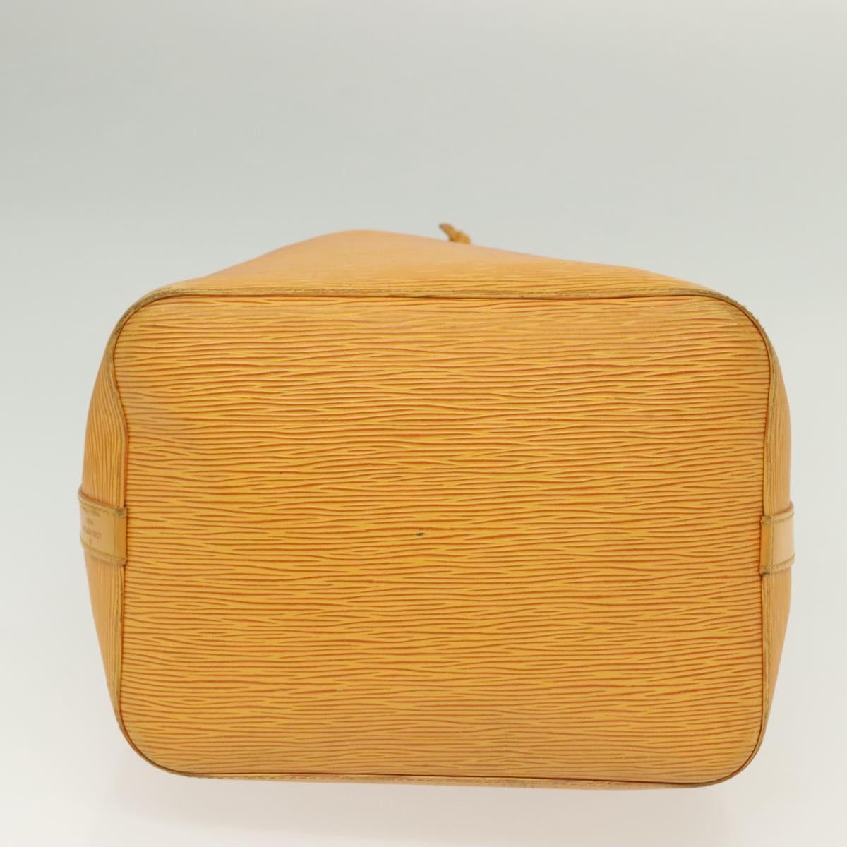 Louis Vuitton Petit Noe Handbag Epi Leather, YELLOW, LEATHER, Handbag