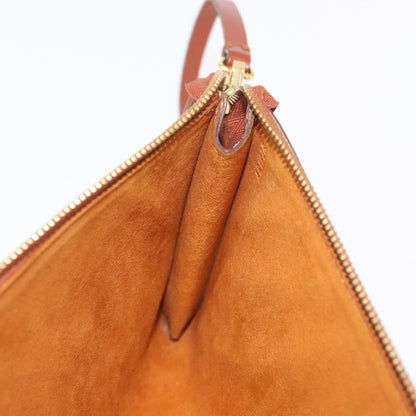 Louis Vuitton Pochette Accessoires Epi Leather, Brown, Leather, Clutch