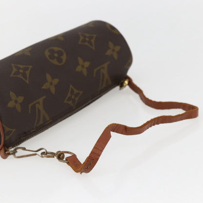 Louis Vuitton Papillon Pochette Monogram Canvas, BROWN, CANVAS, Clutche & pouche