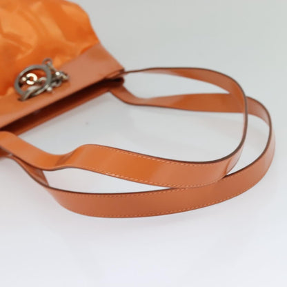 Salvatore Ferragamo Vintage Shoulder Bag Nylon, ORANGE, NYLON, Shoulder bag
