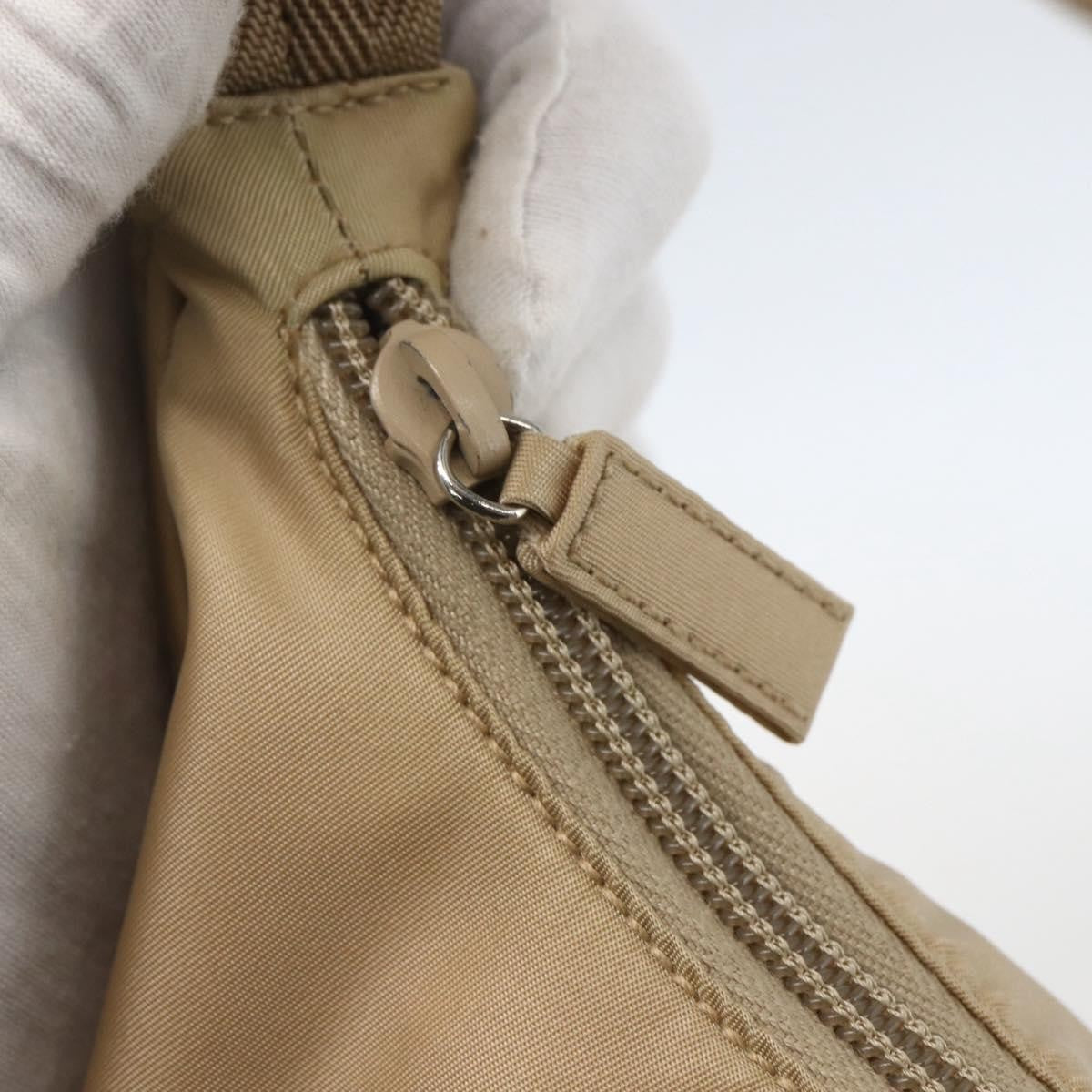 Prada Hobo Tessuto, BEIGE, NYLON, Handbag