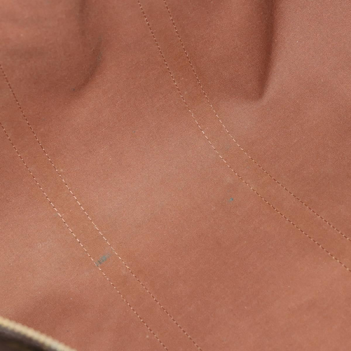 Louis Vuitton Keepall Bag Monogram Canvas, BROWN, CANVAS, Travel bag