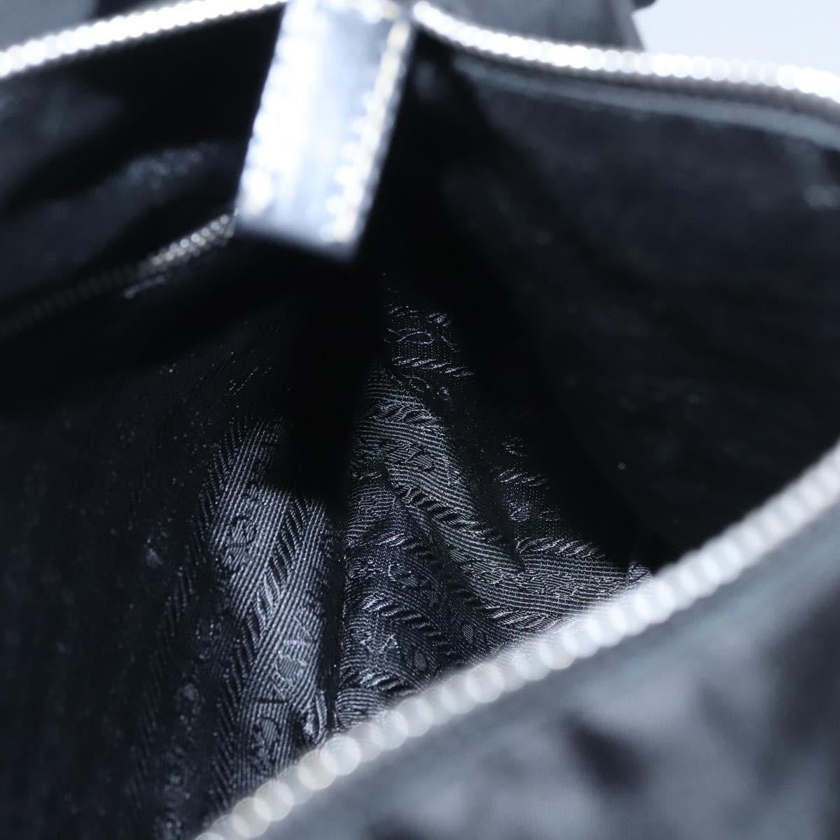 Prada Vintage Shoulder Bag Tessuto, BLACK, NYLON, Shoulder bag