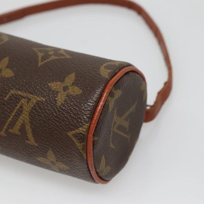 Louis Vuitton Papillon Pochette Monogram Canvas, BROWN, CANVAS, Handbag