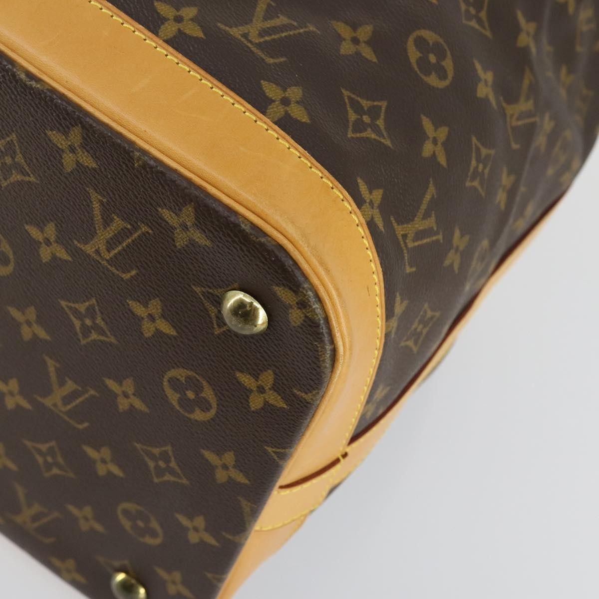 Louis Vuitton Cruiser Handbag Monogram Canvas, BROWN, CANVAS, Travel bag