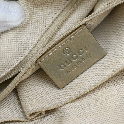 Gucci Sukey Top Handle Satchel GG Canvas with Leather, BROWN, CANVAS, Tote bag