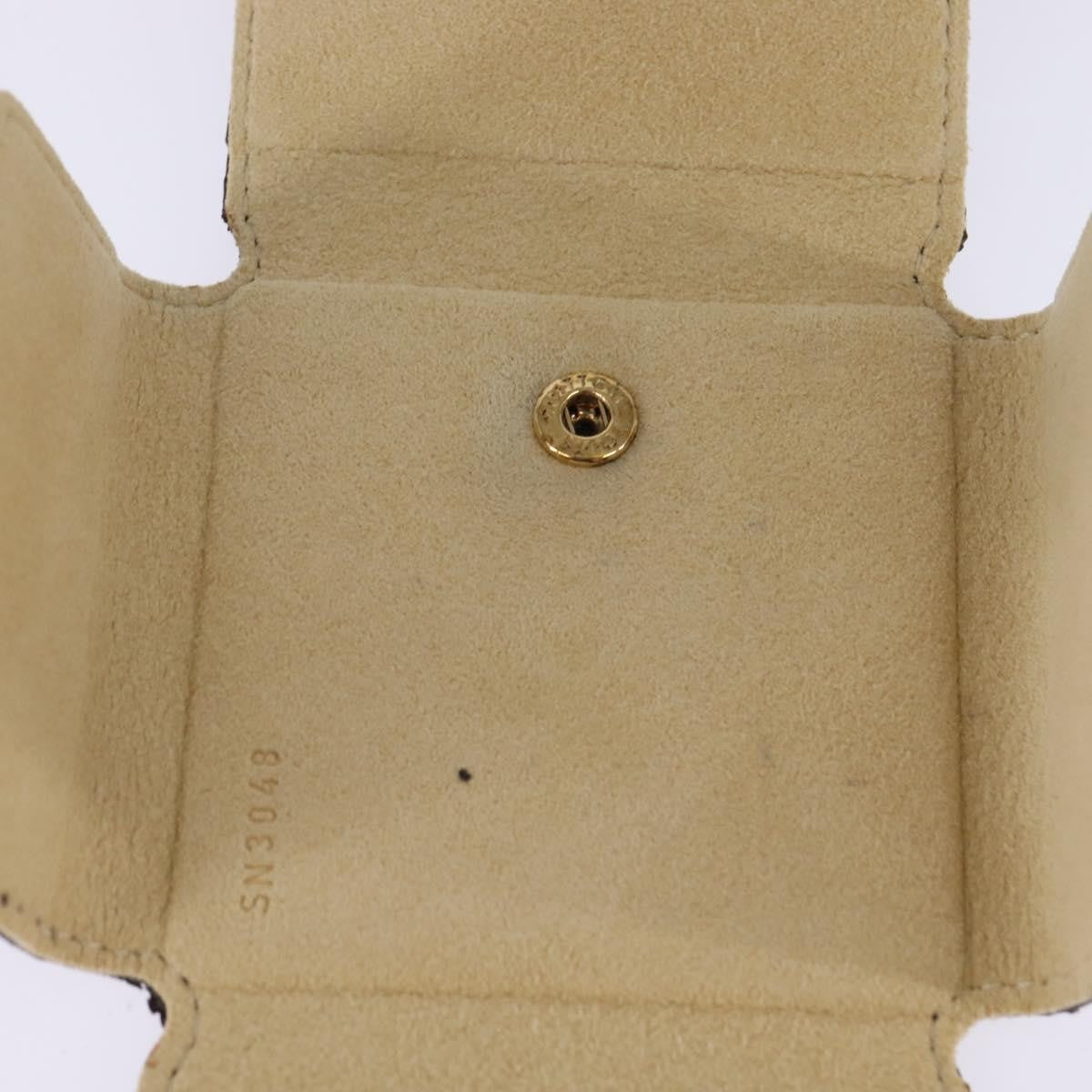 Louis Vuitton CASE JEWELRY BOX Canvas, BROWN, CANVAS, Wallets
