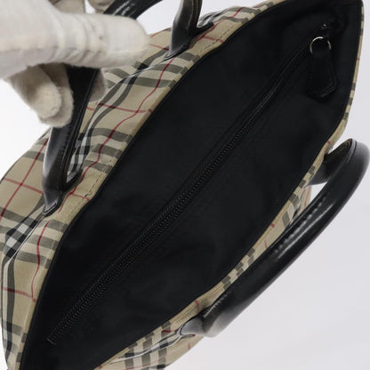 Burberry Nova Check Tote Nylon, BEIGE, NYLON, Tote bag