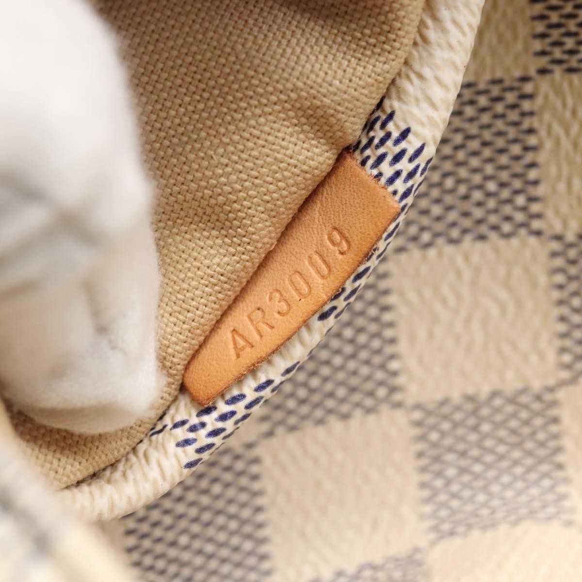 Louis Vuitton Totally Handbag Damier, WHITE, CANVAS, Tote bag