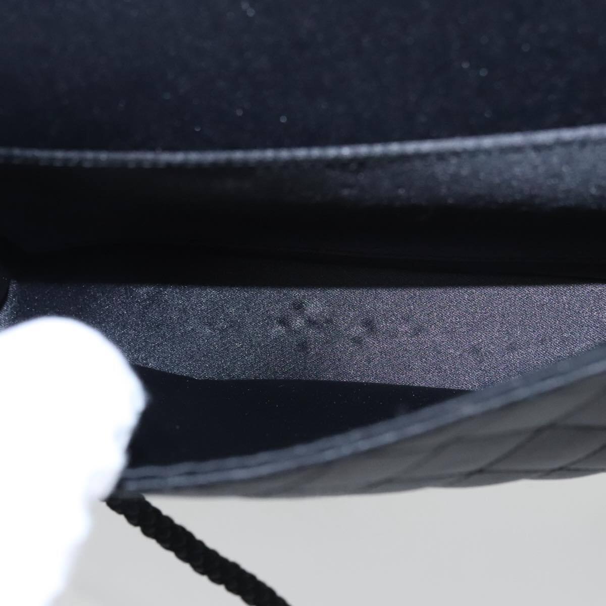 Chanel Camellia Charms Wallet on Chain Silk, BLACK, SATIN, Wallets