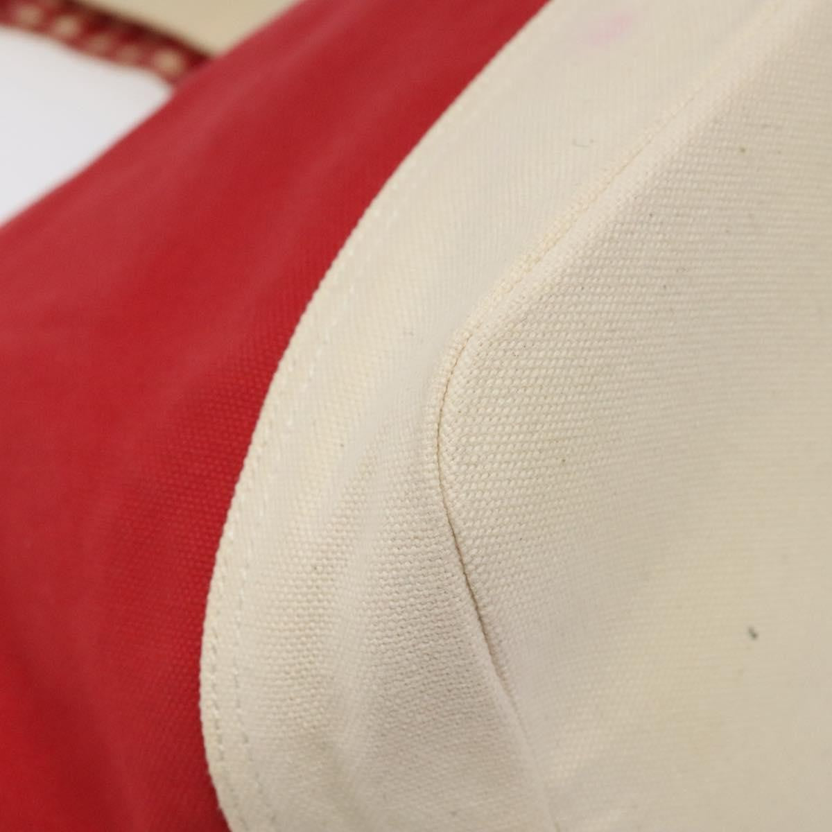 Burberry Blue Label Tote Bag Canvas, RED, CANVAS, Tote bag