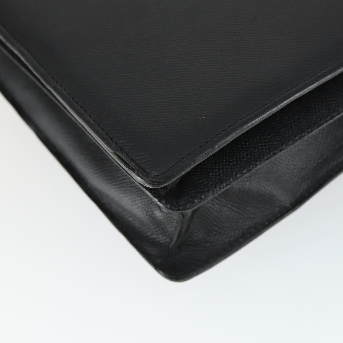 Bally Vintage Shoulder Bag Leather, BLACK, LEATHER, Shoulder bag