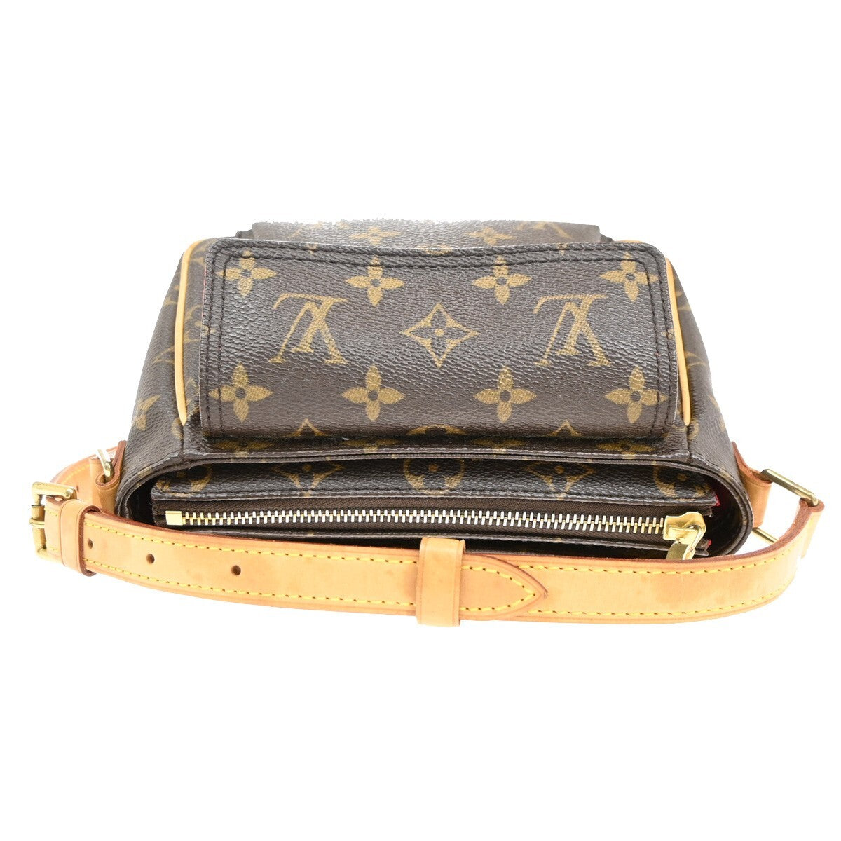 Louis Vuitton Viva Cite Handbag Monogram Canvas, BROWN, CANVAS, Shoulder bag