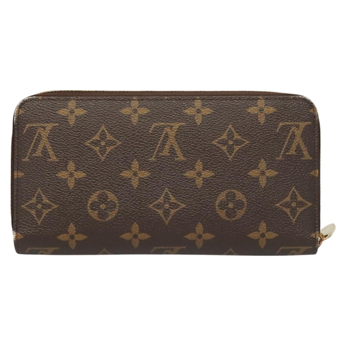 Louis Vuitton Zippy Wallet NM Monogram Lovelock, BROWN, CANVAS, Wallets