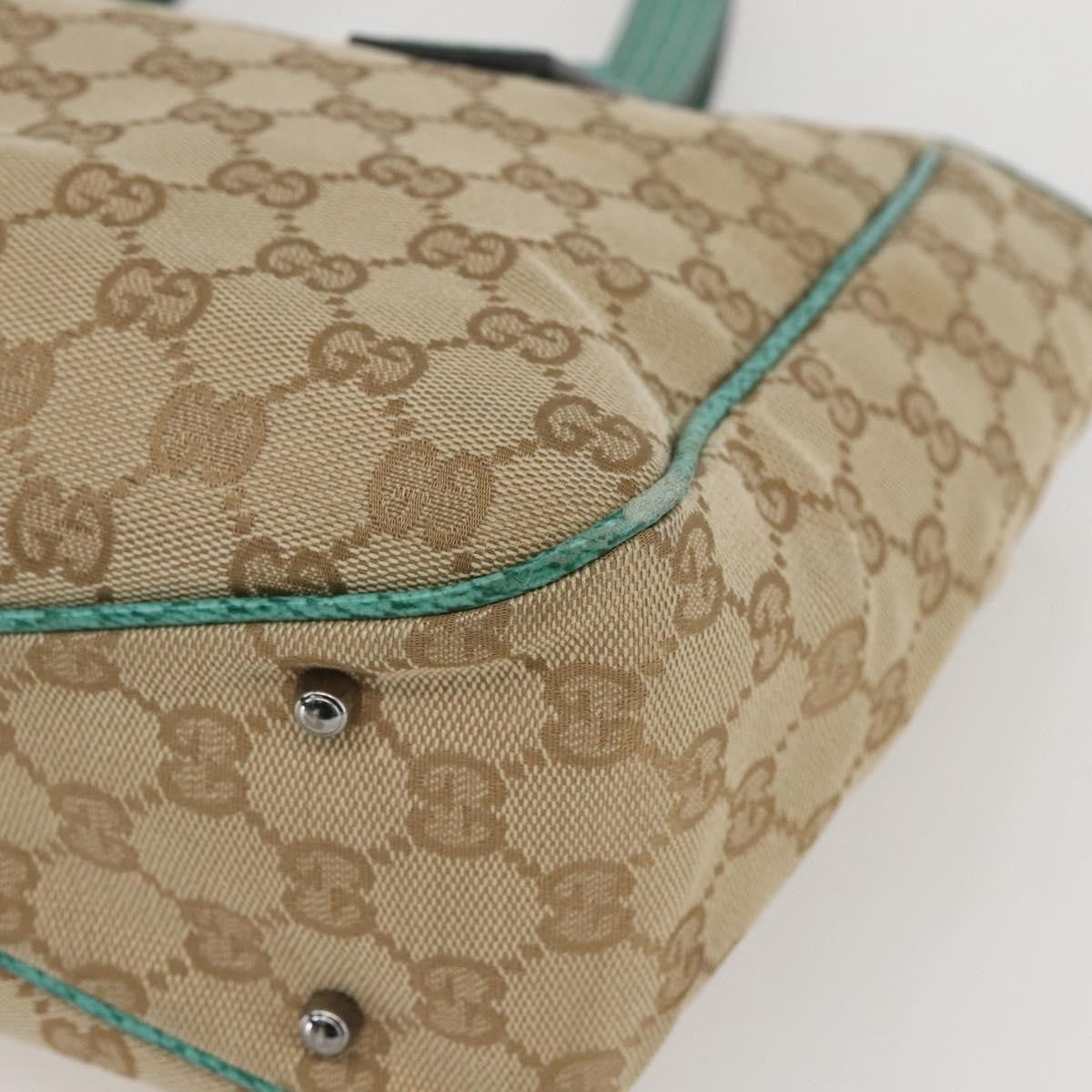 Gucci Open Tote GG Canvas, BEIGE, CANVAS, Tote bag