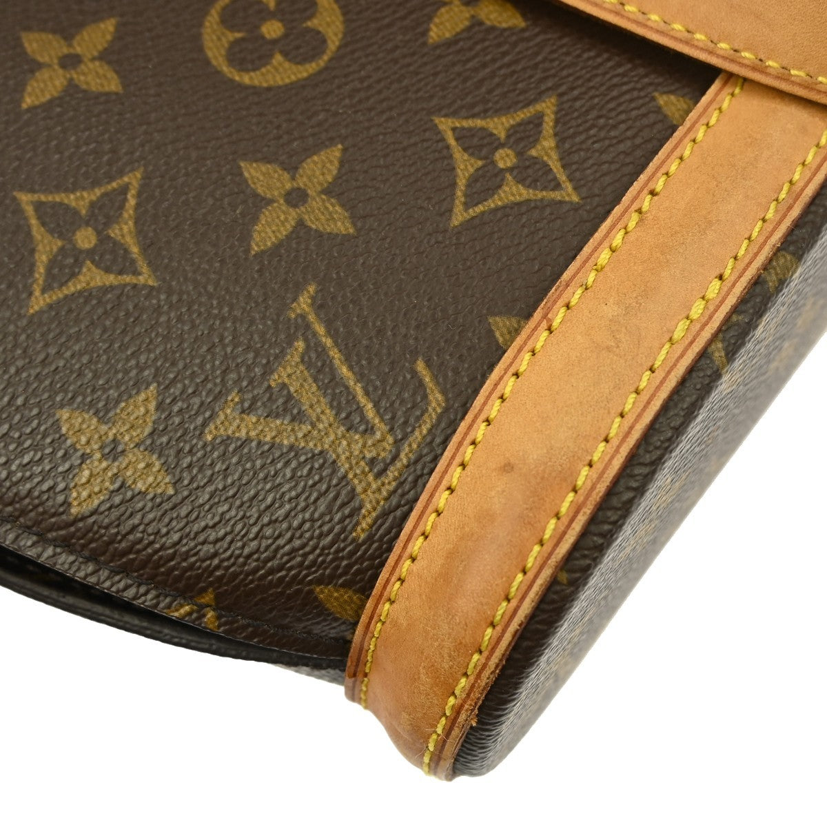 Louis Vuitton Babylone Handbag Monogram Canvas, BROWN, CANVAS, Tote bag