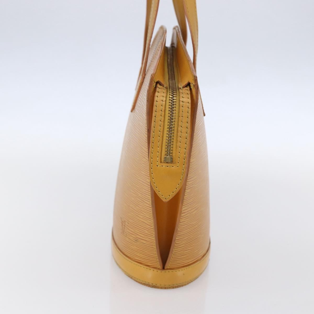 Louis Vuitton Saint Jacques Handbag Epi Leather, YELLOW, LEATHER, Handbag